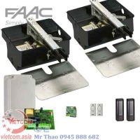 Cổng tự động âm sàn FAAC ROLLER 500kg/Cánh