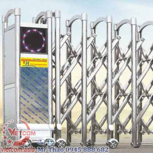 CỔNG XẾP INOX VICO01