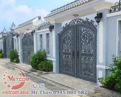 CỔNG TỰ ĐỘNG BIỆT THỰ TẠI VINH