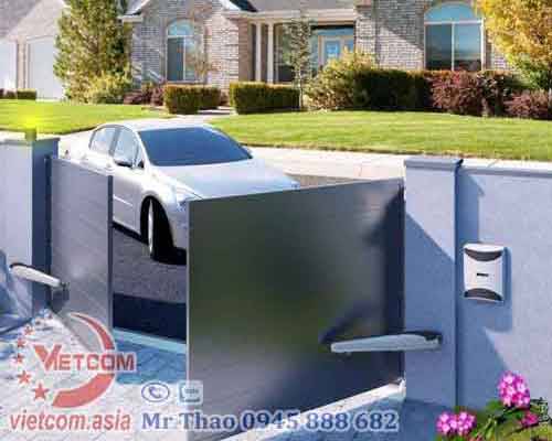 CỔNG CÁNH TAY ĐÒN TỰ ĐỘNG TẠI NGHỆ AN HÀ TĨNH