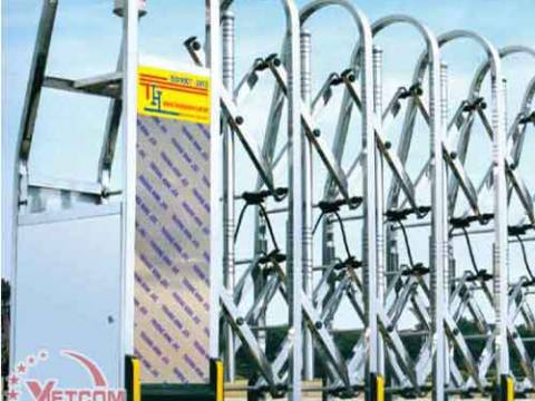 CỔNG XẾP INOX VICO02