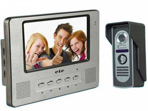 BỘ CHUÔNG CỬA CÓ HÌNH ETE T-901C + NÚT NHẤN T-06C